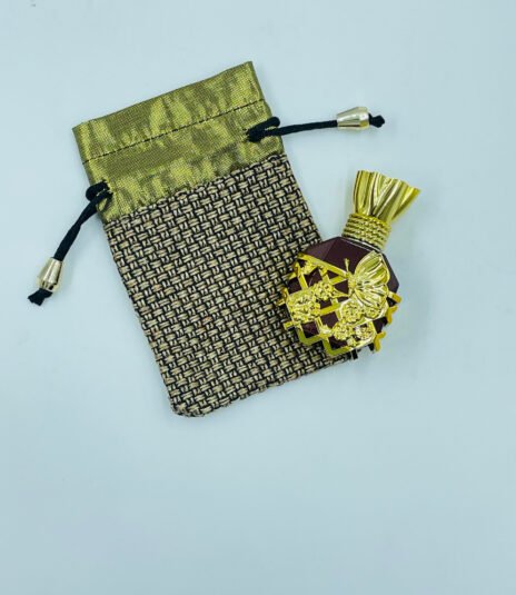 12 ml fancy attar bottle with fancy pouch