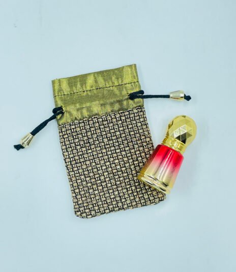 12 ml fancy attar bottle with fancy pouch