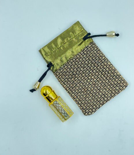 6 ml fancy attar bottle with fancy pouch