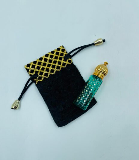 6 ml fancy attar bottle with fancy pouch