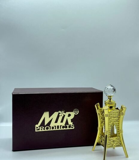 12 ml fancy metal attar bottle with fancy gifting box