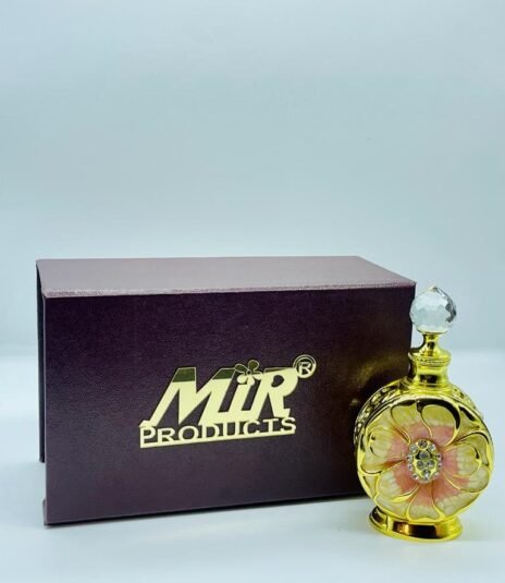 12 ml fancy metal attar bottle with fancy gifting box
