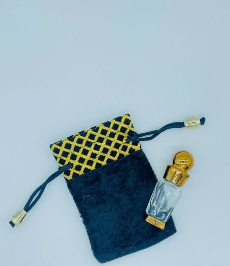 3 ml fancy attar bottle with fancy pouch