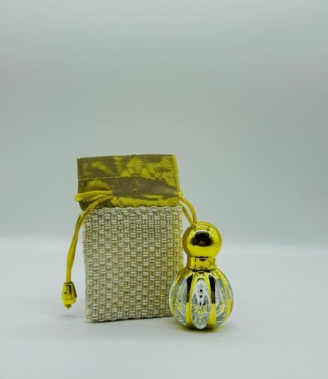 12 ml potli style fancy attar bottle with fancy pouch