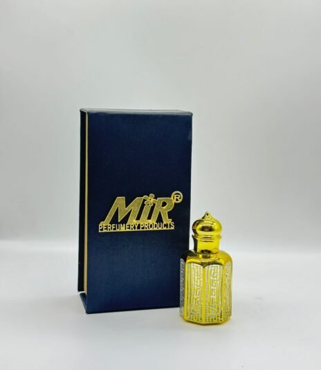 24 ml fancy gold attar bottle with fancy gifting box