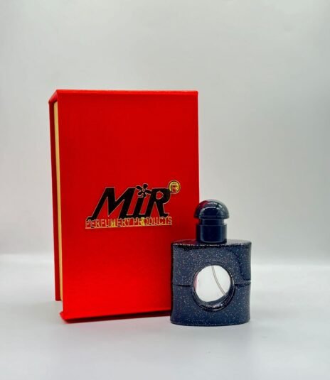 30 ml ysl black opium inspired perfume bottle with fancy gifting box