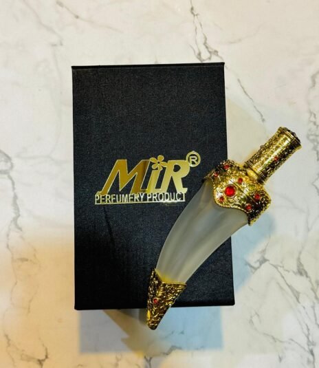 12 ml khanjar type brass attar bottle with fancy gifting box