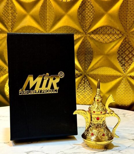 12 ml kettle type brass attar bottle with fancy gifting box