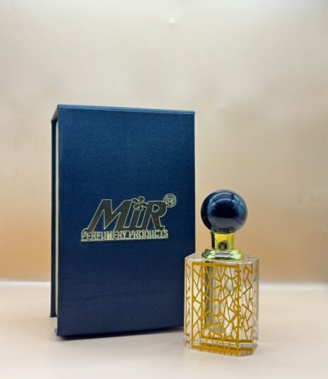 12 ml crystal attar bottle with beautiful gold foiling work with fancy gifting box