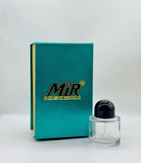 50 ml byredo type perfume bottle with fancy gifting box (black cap)