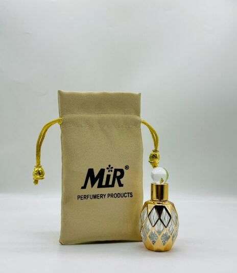 12 ml matka style attar bottle with fancy pouch