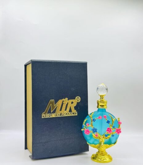 24 ml beautiful deer type attar bottle with fancy gifting box (blue shade)
