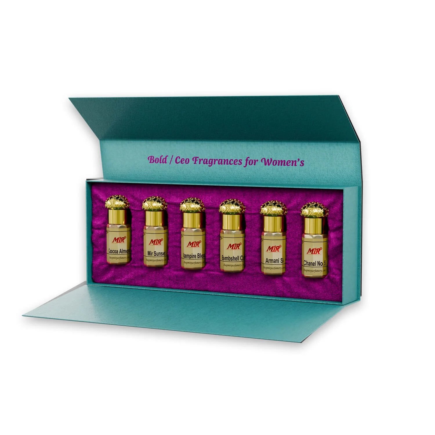 6 Powerful signature CEO Fragrance Collection for women