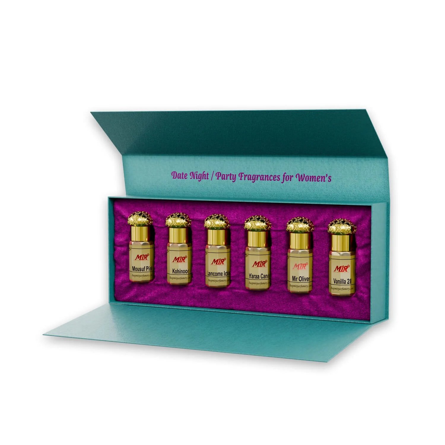 6-in-1 Irresistible Date Night Fragrance Set for women