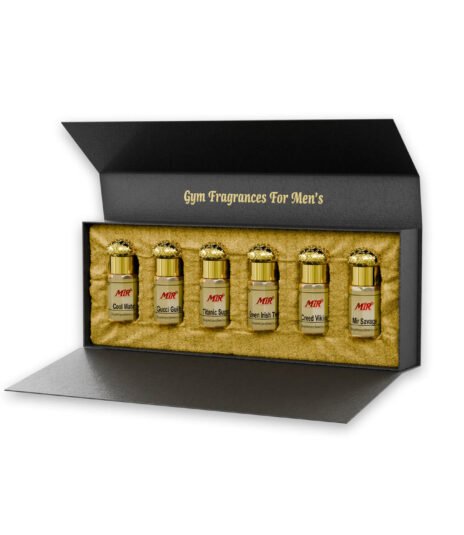 Pack of 6 world-class Gym Wear Fragrances for men