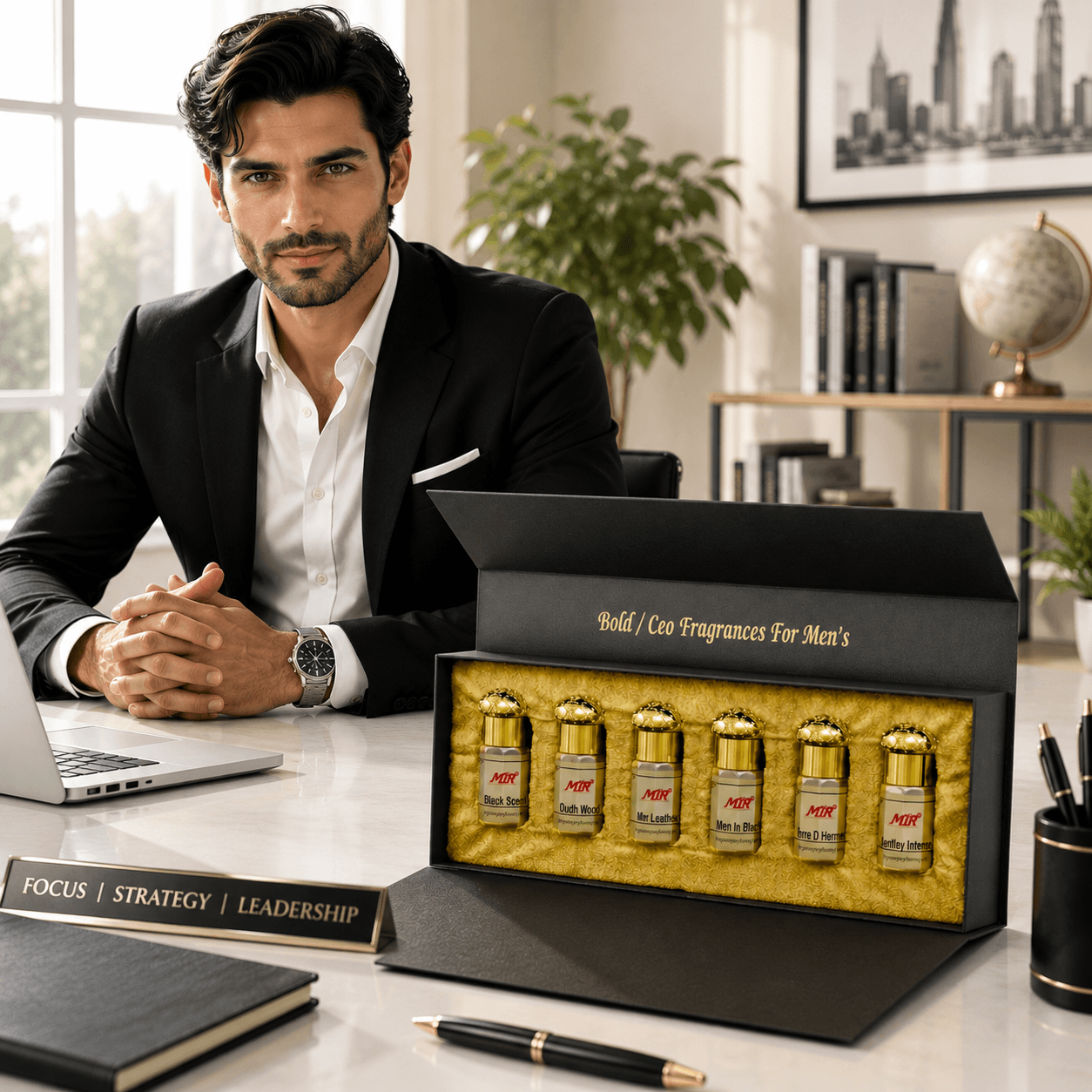 6 Powerful signature CEO Fragrance Collection for Men