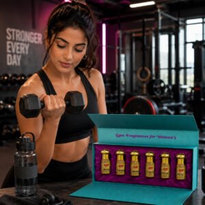 Pack of 6 world-class Gym Wear Fragrances for women