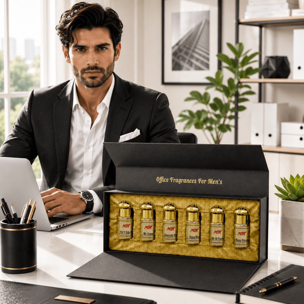 6-in-1 Exclusive Office Wear Fragrance Set for Men