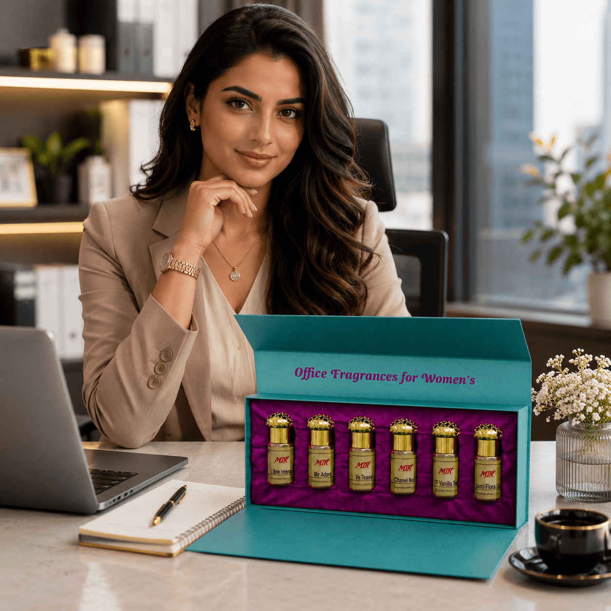 6-in-1 Exclusive Office Wear Fragrance Set for Women